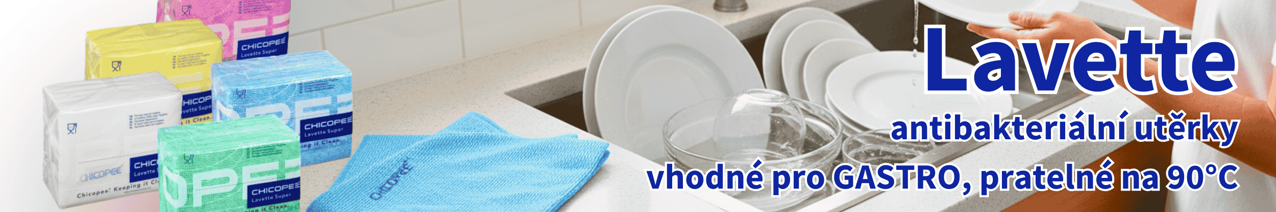 Lavette pratelné utěrky