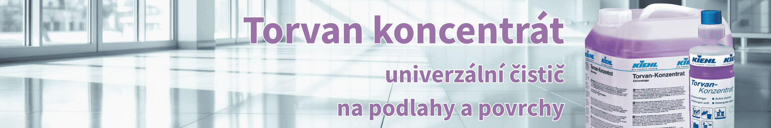 Torvan koncentrát - univerzální čisticí prostředek na podlahy a povrchy