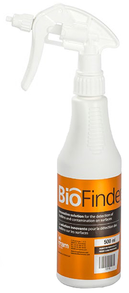 Itram BioFinder test kvality provedené dezinfekce Objem: 500 ml