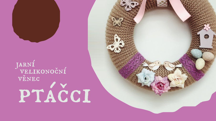 Jarní věnec ptáčci