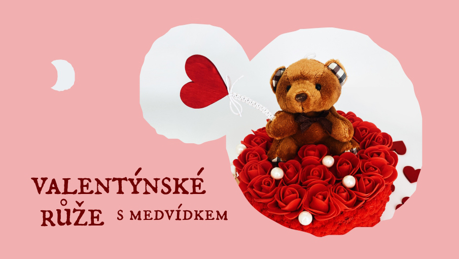 valentýnské růže