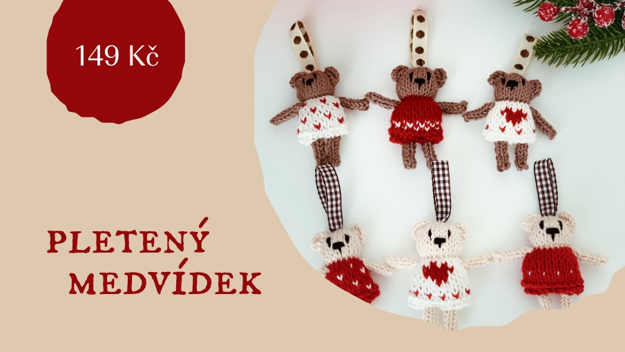 pletení medvídci