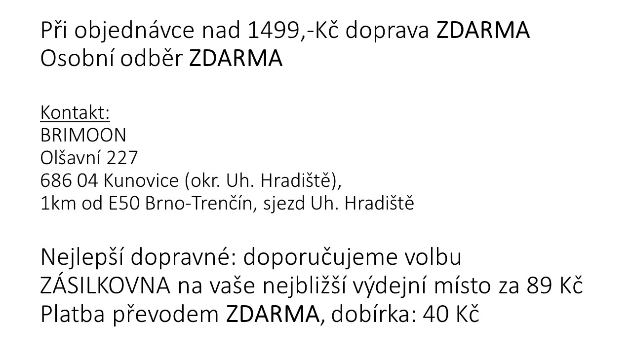 Doprava, kontakt a platby
