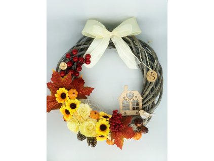 Věnec podzimní 3