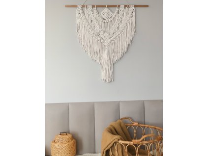 macrame závěsná dekorace