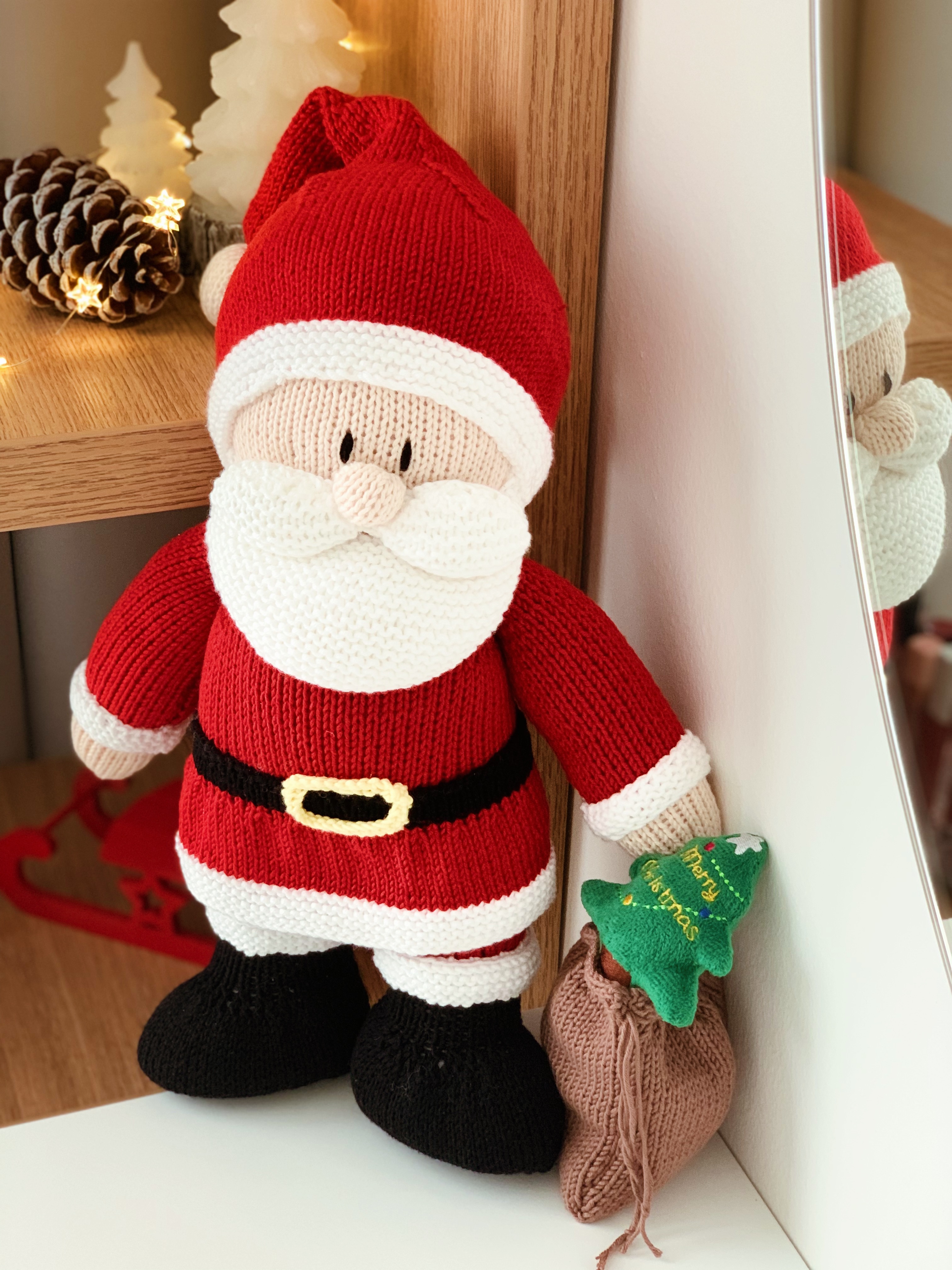 Santa Claus ručně pletený
