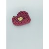Přívěšek srdce červené 4