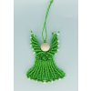 Andílek mini macramé světle zelený 1