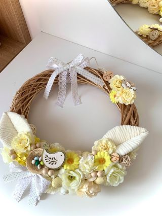 🪺🌼VĚNEC S PTAČÍM HNÍZDEM 🪺🌼 https://www.brimoon.cz/venec-s-ptacim-hnizdem/ #Velikonoce2026 #JarníDekorace...