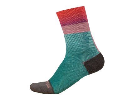 damske ponozky endura womens lines sock ltd koralove one size 25592