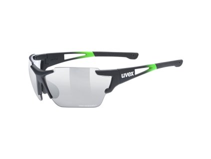 okuliare uvex sportstyle 803 race v black green s1 3 54079