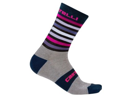 ponozky castelli gregge 15 tmavo modrosede 17592