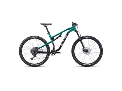 CTM SKAUT 1.0 matt fekete / fényes sötétzöld (Vázméret 18")