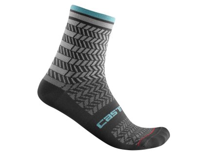 ponozky castelli avanti 12 tmavo sede lx 55943