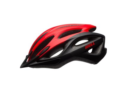 prilba bell traverse mat redblack uni 23691