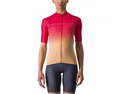 Női trikó CASTELLI SALITA hibiszkusz CASTELLI SALITA hibiszkusz (Méret 4XL)