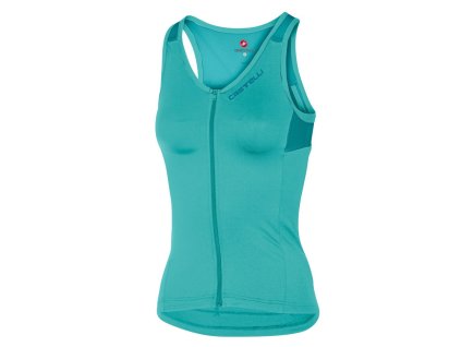 damsky top castelli solare tyrkysovo modry 25152