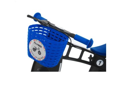 kosik na odrazadlo first bike modry 20829
