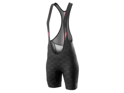 damske kratasy s trakmi castelli atelier black m 25585