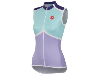 damsky dres bez rukavov castelli mondrian belasofialovy xs 2014 24055