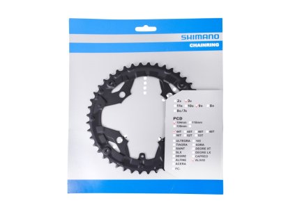 prevodnik shimano t4010 alivio 44z. 9 kolo cierny 54929
