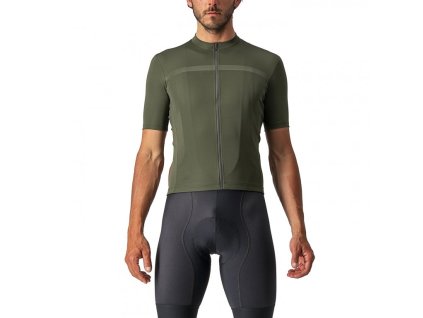 Trikó Castelli Classifica katonai zöld (Méret 4XS)