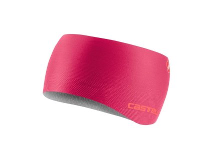 damska termo celenka castelli pro thermal w ziarivo ruzova uni 54537