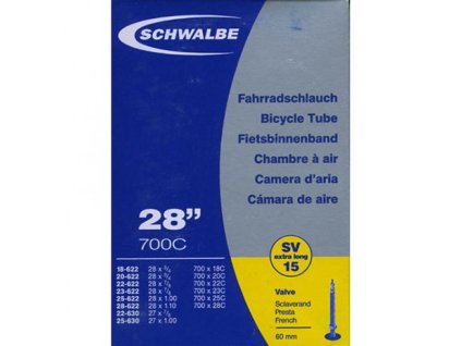 Schwalbe belső cső (28")18/28-622/630 GV 60mm Nr.15