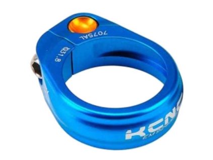Nyeregbilincs KCNC Road Pro 31,8mm kék