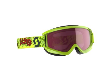 lyziarske okuliare scott goggle jr agent yellow 22766
