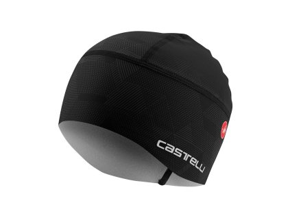 damska ciapka castelli pro thermal w uni svetlo cierna 26105
