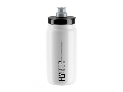 ELITE Fly palack 0,55l fehér/szürke logó