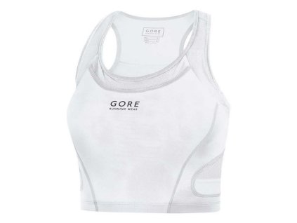 damsky dres gore essential crop white 34 19937