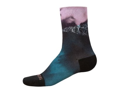 damske ponozky endura womens cloud sock ltd modre one size 25591