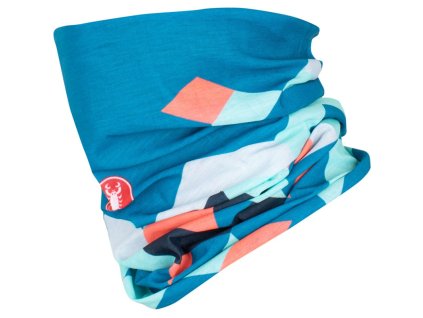 damsky nakrcnik castelli prisma 2 head thingy tmavo ocelovo modry 25587