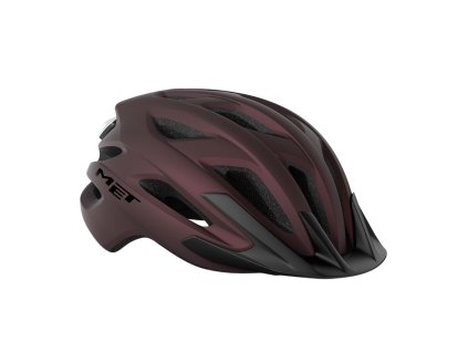 prilba met crossover burgundy 68962