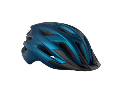 prilba met crossover metalic blue 69088