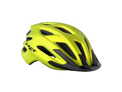 prilba met crossover lime yellow 69086