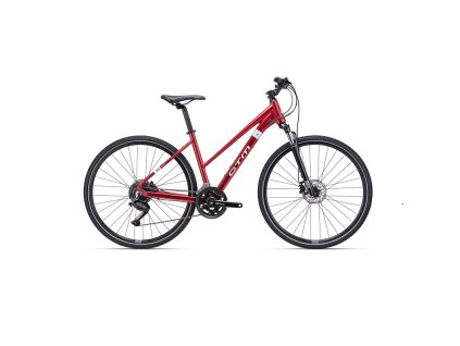 CTM BORA 2.0 - mat. sötétvörös gyöngyház/hologram (Vázméret 18")