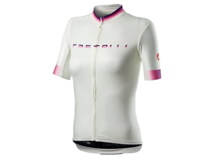 Női trikó Castelli GRADIENT elefántcsont (Méret 3XL)