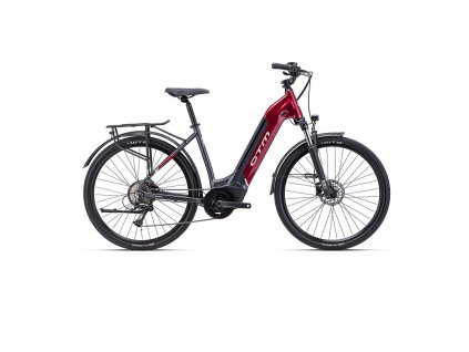 bicykel ctm metric gx 1.0 matna cierna bordovofialova 19 480 72704