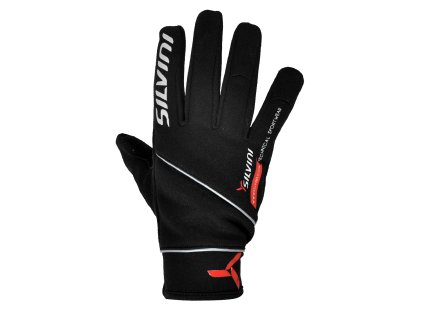 rukavice silvini montasio cierne 17136