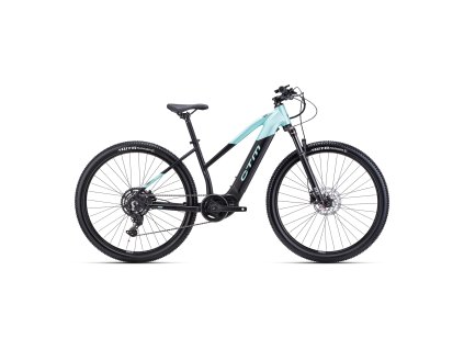 ctm ruby x pro 29 matna cierna tyrkysova perlet 57110