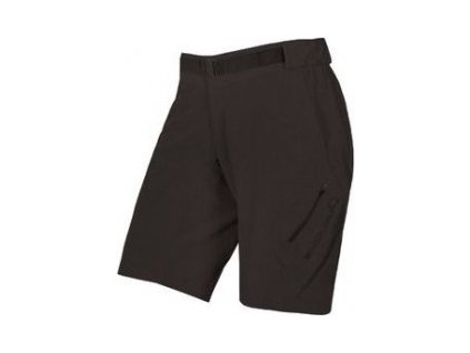 Női Endura HUMMVEE Lite II fekete rövidnadrág (Méret 4XS)