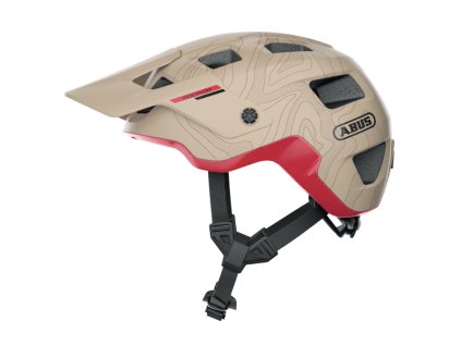 Sisak Abus MoDrop szürkés teve (Sisak mérete 55 - 59 cm)