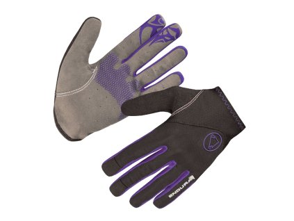 Női Endura SINGLETRACK LITE kesztyű lila (Méret S)