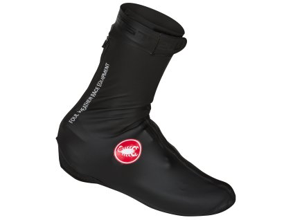 Castelli PIOGGIA 3 fekete tornacipőhuzat (Méret 4XS)