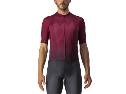 Trikó CASTELLI A TUTTA bordó (Méret 4XS)