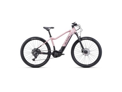 CTM RUBY Pro 27,5" matt fekete / fényes antikrózsaszín (Vázméret 16")