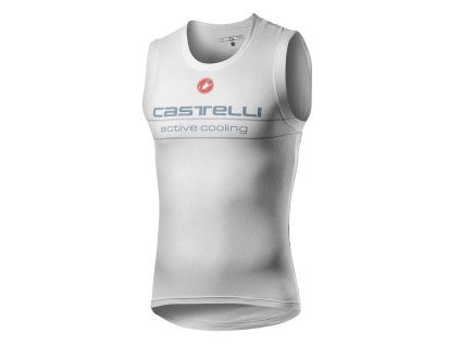 Castelli ACTIVE COOLING ezüstszürke (Méret 4XS)